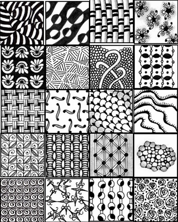 Zentangle® Patterns  Zentangle patterns, Zentangle, Pattern
